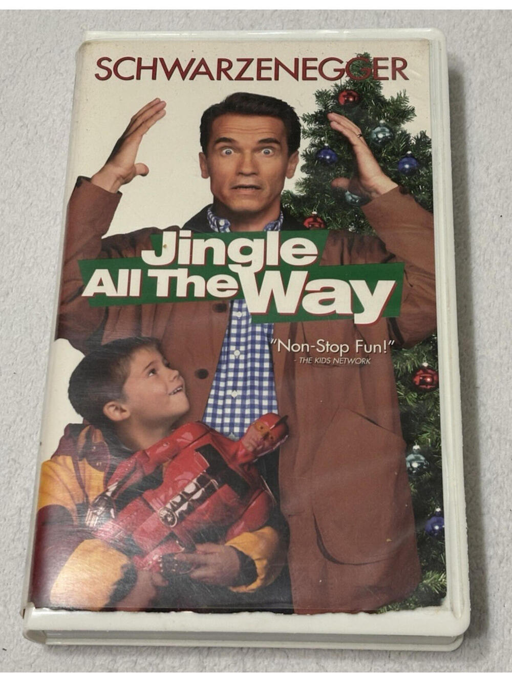 Jingle All the Way VHS (1996) Arnold Schwarzenegger ||  **Buy 2 Get 1 Free**